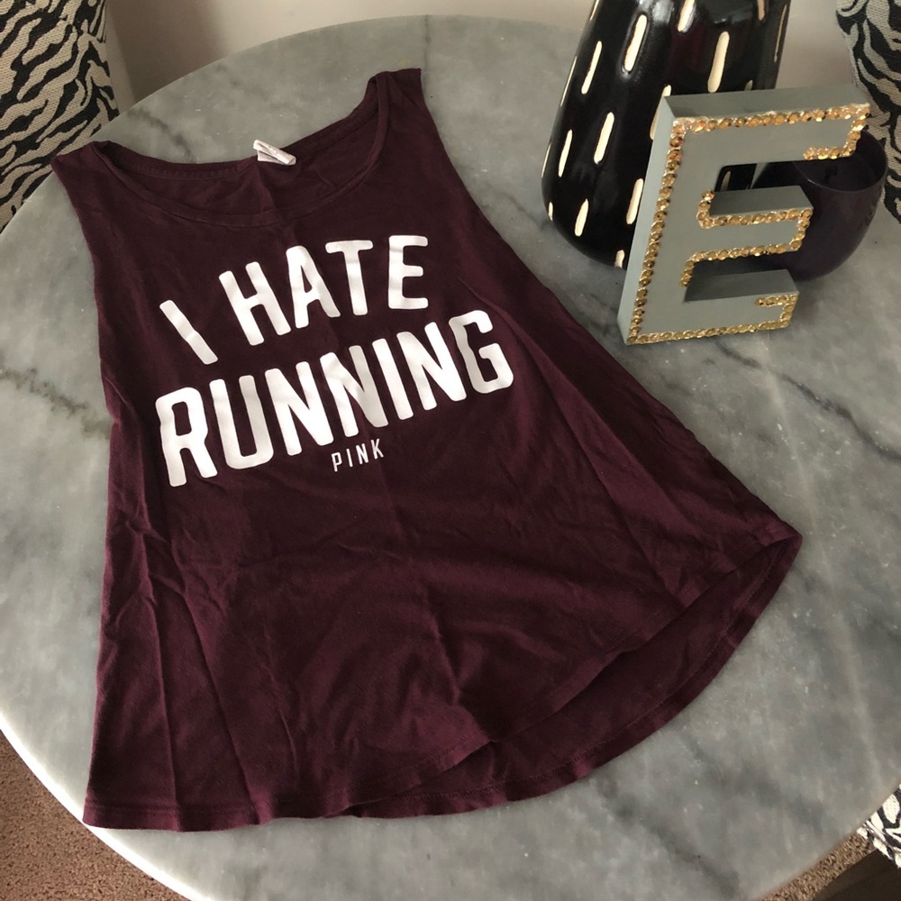 PINK gym tank. Size small